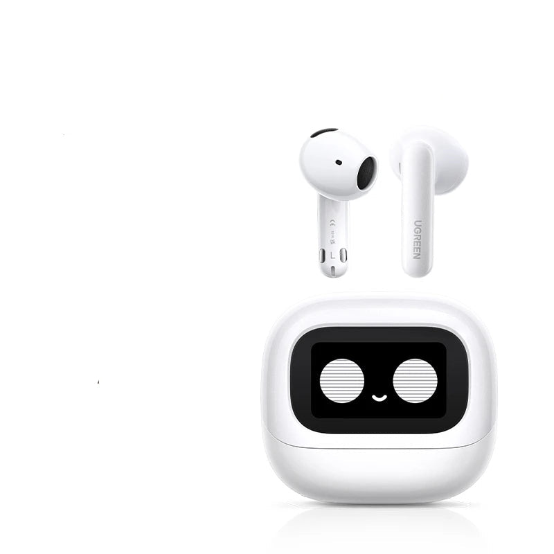 Premium LightBuds Magic — Smart Touch Wireless Earphones with ANC + ENC & LCD Display